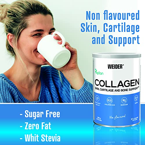 Weider Collagen. With Hyaluronic Acid, Magnesium and Vitamin C. 100% Peptan. Zero fat. Sugar zero. Keto. Weider buy supplements canada