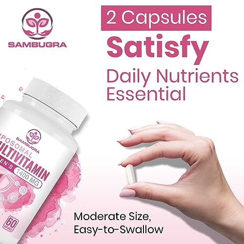 Liposomal Multivitamin for Women 1400MG - Womens Daily Multi Vitamins Supplements Sambugra buy supplements canada