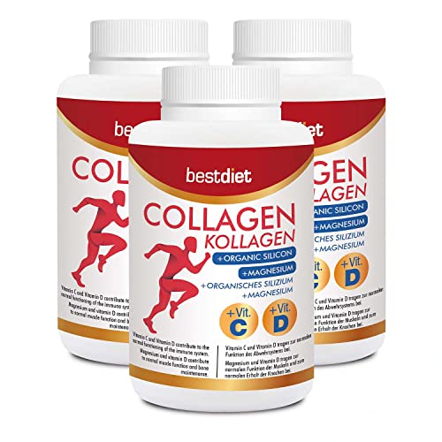 Bestdiet - Collagen with Silicon and Magnesium - Minerals - Bamboo Extract and Vitamins BEST DIET buy supplements canada