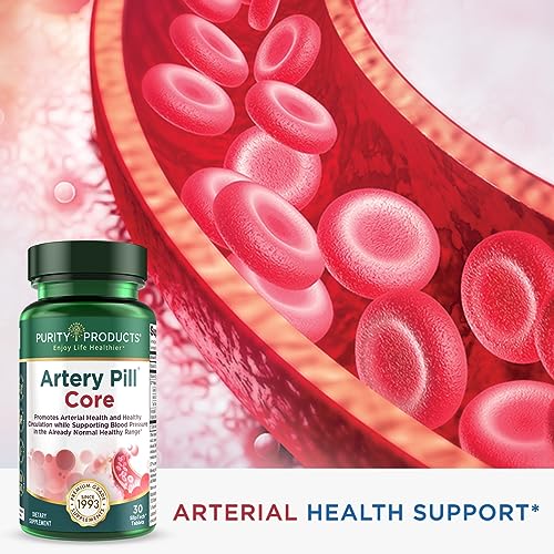 Purity Products Artery Pill Core from MK-7 Vitamin K2, Plant-Based S7 Nitric Oxide Booster Purity Products buy supplements canada