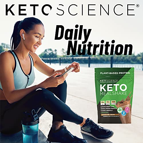 Keto Science Plant Based Protein, Keto Meal Shake, Supports Weight Management Keto Science buy supplements canada