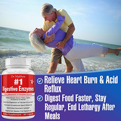 Best Digestive Enzymes for Women & Men with Lactase Lipase Amylase Dr. Matthew buy supplements canada