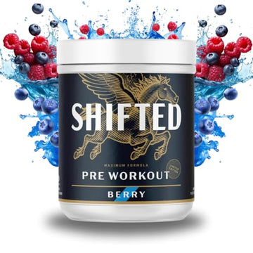 SHIFTED Maximum Pre Workout Powder, Energy & Focus Supplement with Creatine Monohydrate SHIFTED buy supplements canada