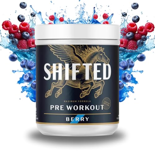 SHIFTED Maximum Pre Workout Powder, Energy & Focus Supplement with Creatine Monohydrate SHIFTED buy supplements canada