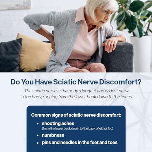 SciatiEase Sciatic Nerve Health Support - Sciatic Nerve Supplement with Pea, Vitamin B SciatiEase buy supplements canada