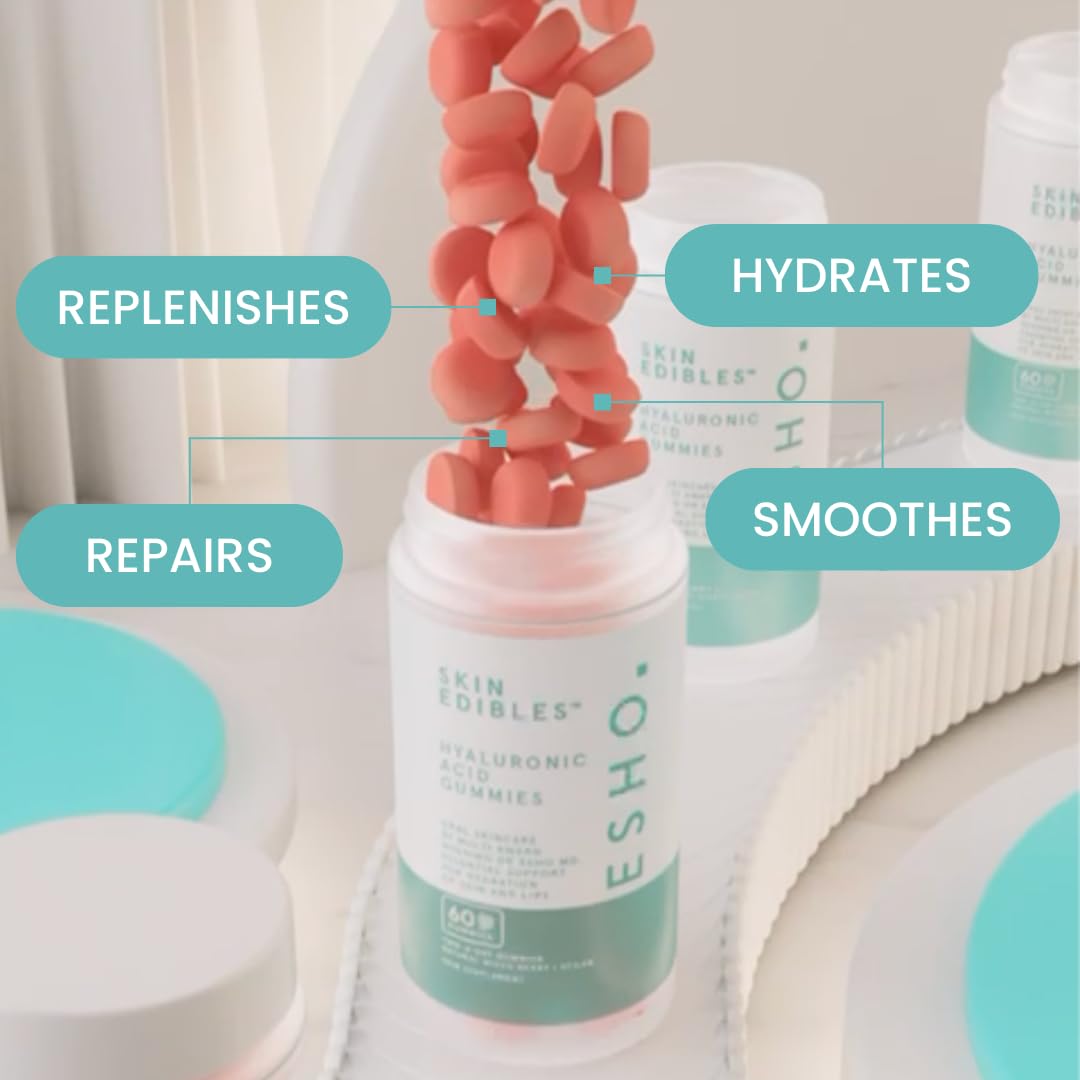 ESHO. Skin Edibles - Hyaluronic Acid-Infused Skin & Lip Care Gummies ESHO buy supplements canada