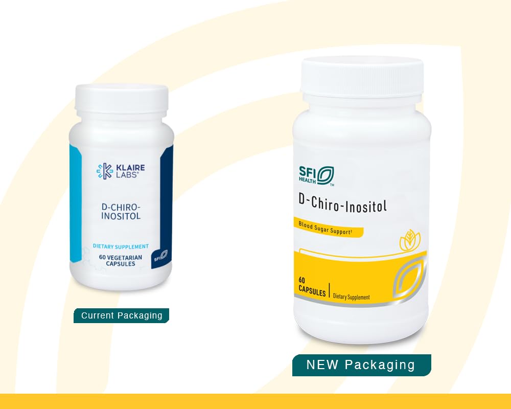 SFI Health Klaire Labs D-Chiro-Inositol - 150 Milligrams Hypoallergenic Supplement (60 Capsules) SFI Health buy supplements canada