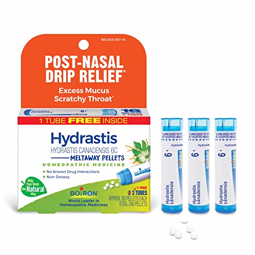 Boiron Hydrastis Canadensis 6C Homeopathic Medicine for Post-Nasal Drip Relief, Excess Mucus Boiron buy supplements canada