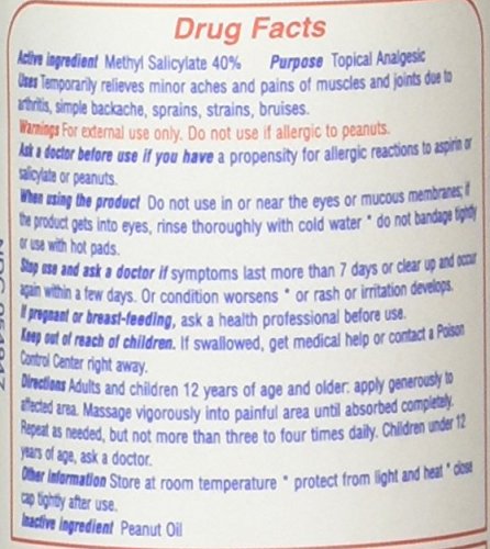 Ringmaster Rubbing Oil – 4 oz Massage Oil for Pain Relief and Muscle Recovery – Warming, Fast Absorbing, Non-Greasy Formula for Sore Muscles and Joint Comfort Ringmaster Rubbing Oil buy supplements canada