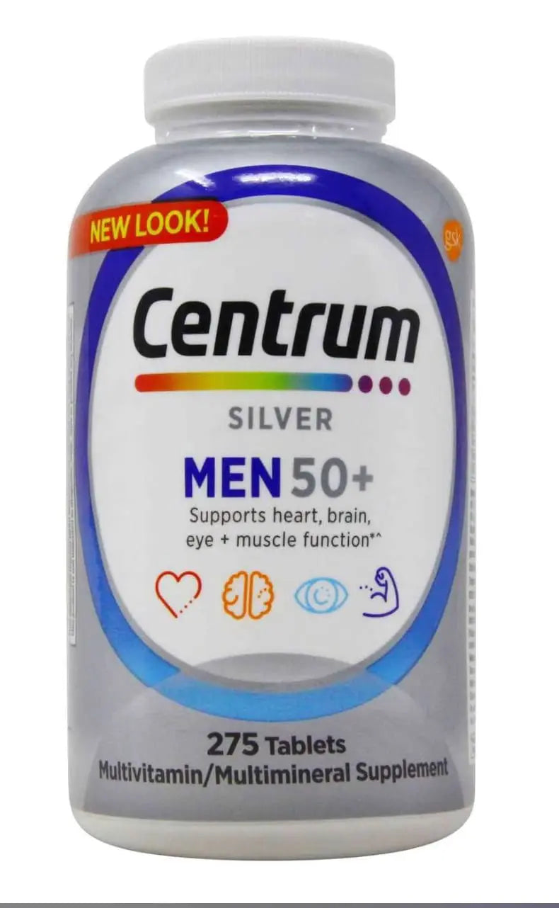 Centrum Men 50+ Multivitamin Tablet Age 50 and Older 275ct Centrum buy supplements canada