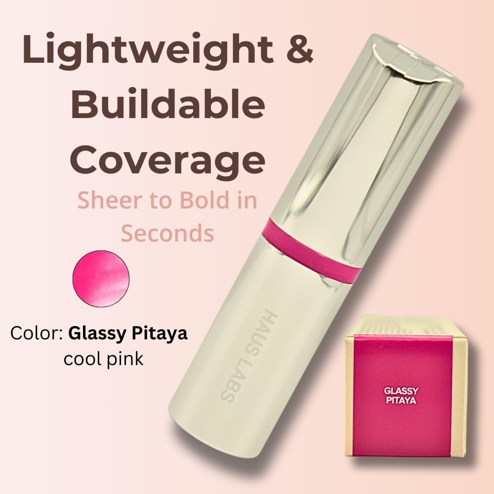 Haus Labs Color Fuse Longwear Hydrating Glassy Lip + Cheek Blush Balm Stick - Glassy Pitaya Haus Laboratories buy supplements canada