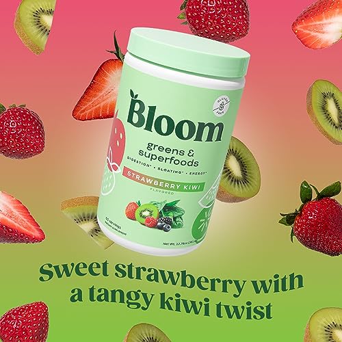 Bloom Nutrition Greens and Superfoods Powder for Digestive Health, Greens Powder Bloom Nutrition buy supplements canada