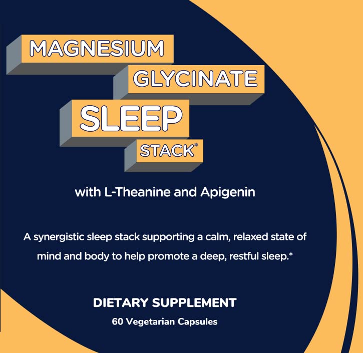 Shining Solace Magnesium Glycinate Sleep Stack with 200 mg L-Theanine, 50 mg Apigenin, 175 mg of Elemental Magnesium Glycinate | Sleep Support Magnesium Supplement | Made in USA Shining Solace buy supplements canada