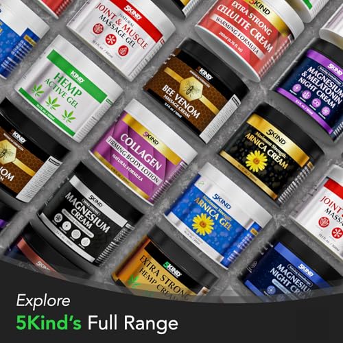 5kind Maximum Strength Arnica Bruise Gel 3.4 Fl Oz - Arnica Gel for Bruising and Swelling - Arnica Montana Gel with High Concentration Extract - Non-Greasy Formula 5kind clinical skincare buy supplements canada