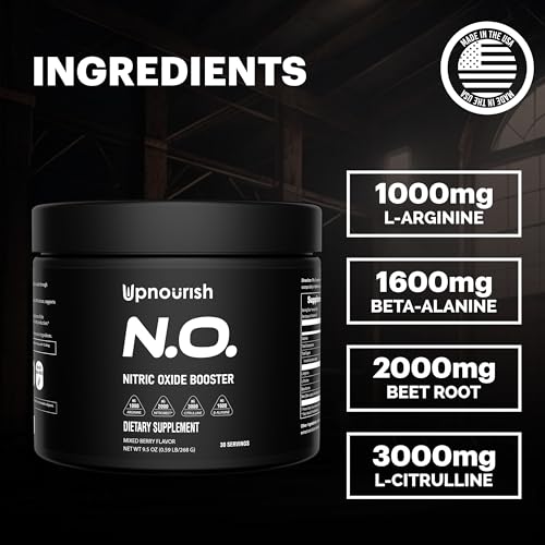 UpNourish Beet Root Powder Nitric Oxide Booster - L arginine L Citrulline Supplements UpNourish buy supplements canada