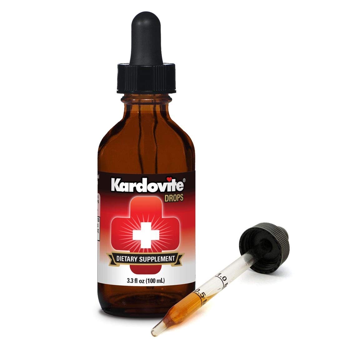 Kardovite Herbal Circulation Support Drops 100ml | Supports Circulatory Wellness with Hawthorn, Garlic, Ginkgo, Cayenne, Milk Thistle, Bilberry & Valerian | Supports Vitality & Daily Wellness Kardovite buy supplements canada