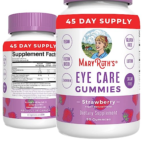 MaryRuth's Eye Care Gummies | Zeaxanthin and Lutein | 45 Day Supply MaryRuth Organics buy supplements canada
