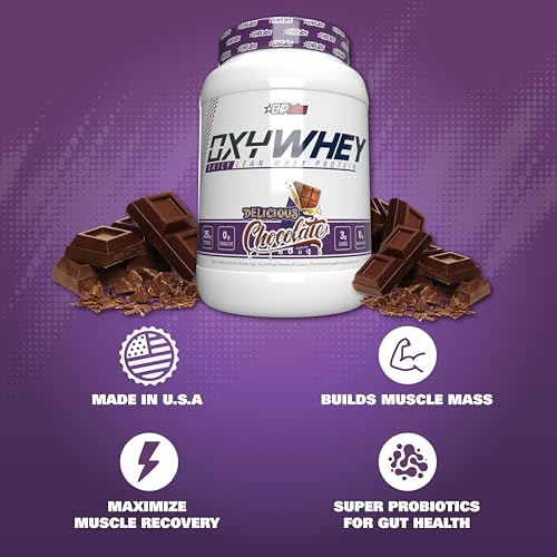 EHPlabs OxyWhey Whey Protein Isolate Powder - 25g of Whey Isolate Protein Powder EHP Labs buy supplements canada