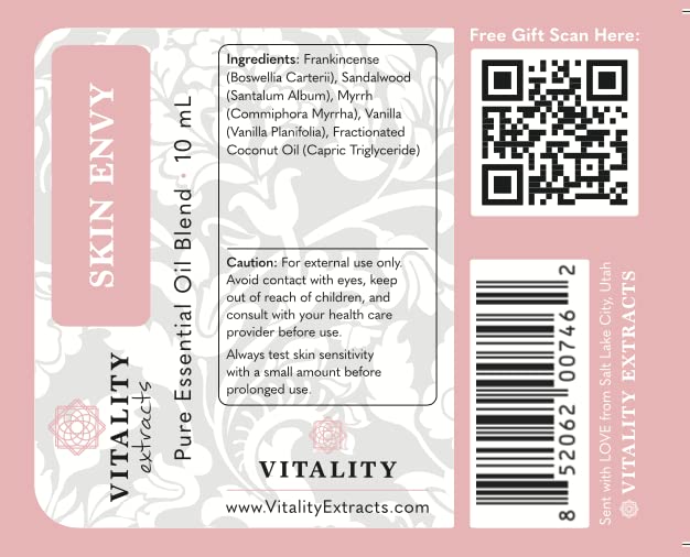 Skin Envy - Face Moisturizer Serum (by Vitality Extracts) Coconut Oil, Collagen, Vitamin E, Vegan Vitality Extracts buy supplements canada