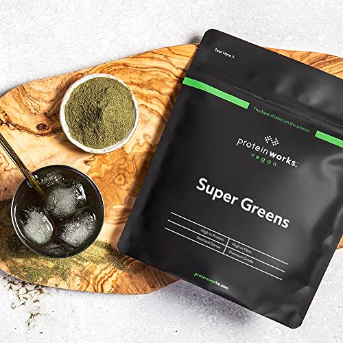 Protein Works Super Greens Powder | Nutrient Dense Detox Shake | Supports Immune System Protein Works buy supplements canada