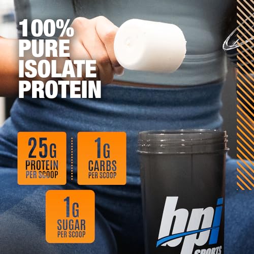 BPI Sports ISO HD Isolate Protein Vanilla Cookie, 76.8 oz - 69 Servings BPI Sports buy supplements canada