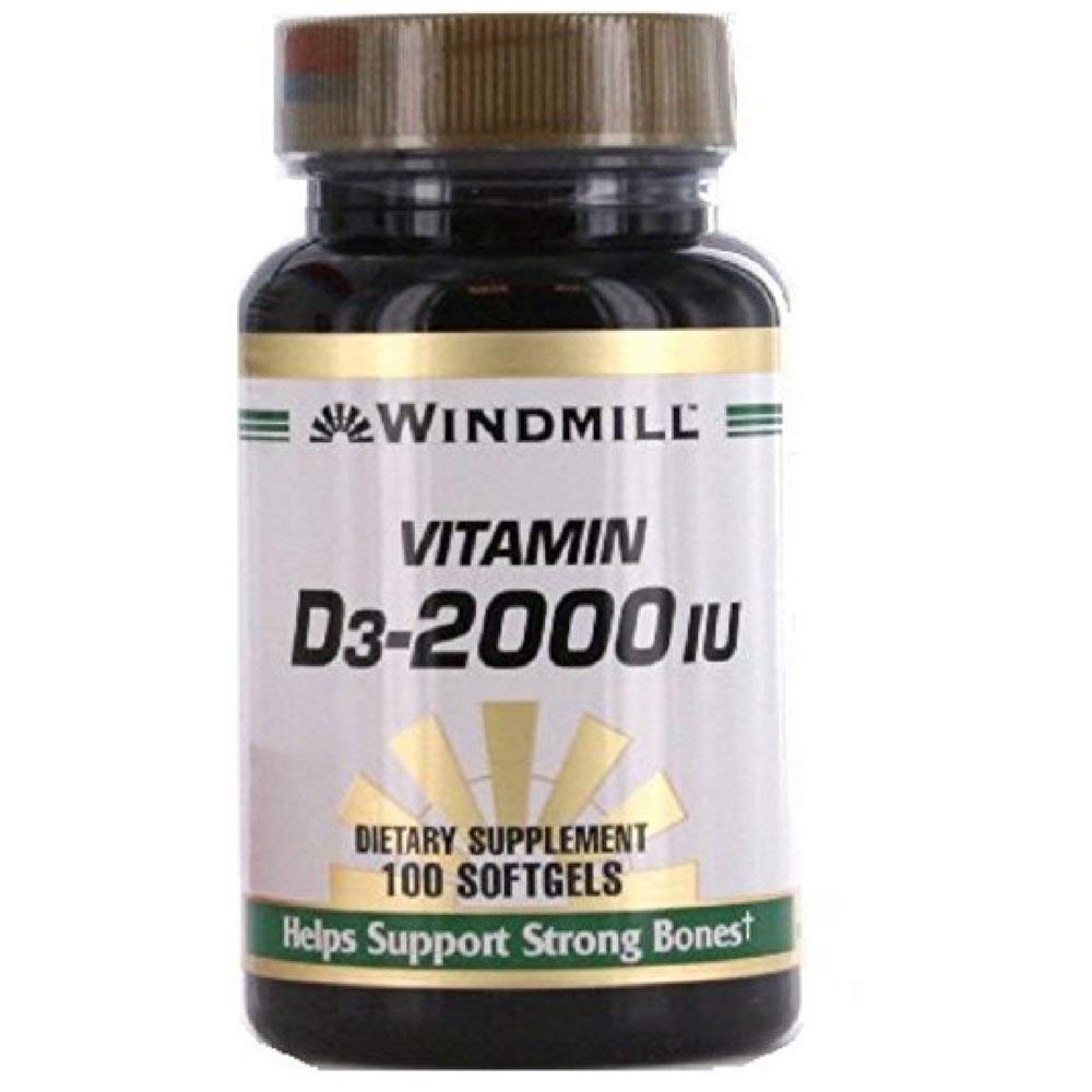 Nature Made Vitamin D3 2000 IU Tablets 100 ea (Pack of 2) Nature Made buy supplements canada
