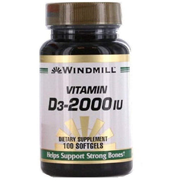 Nature Made Vitamin D3 2000 IU Tablets 100 ea (Pack of 2) Nature Made buy supplements canada