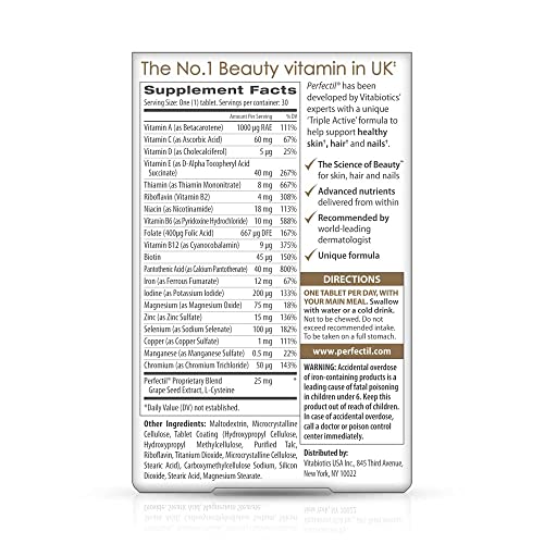 Perfectil Original Formula for Hair Skin and Nails Perfectil buy supplements canada