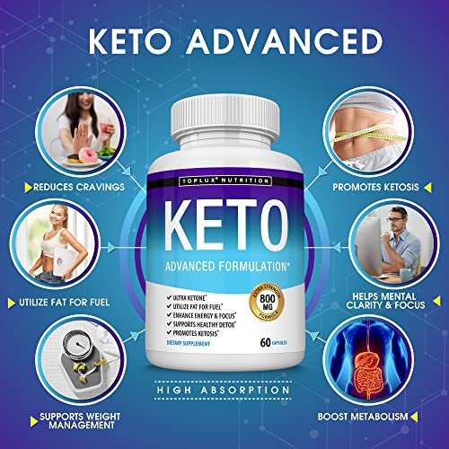 Toplux Keto Pills Ketosis Diet - Natural Ketosis Using Ketone & Ketogenic Diet, Support Toplux buy supplements canada