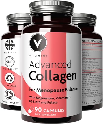 Premium Advanced Collagen Capsules for Menopause and Perimenopause V Vitamini buy supplements canada