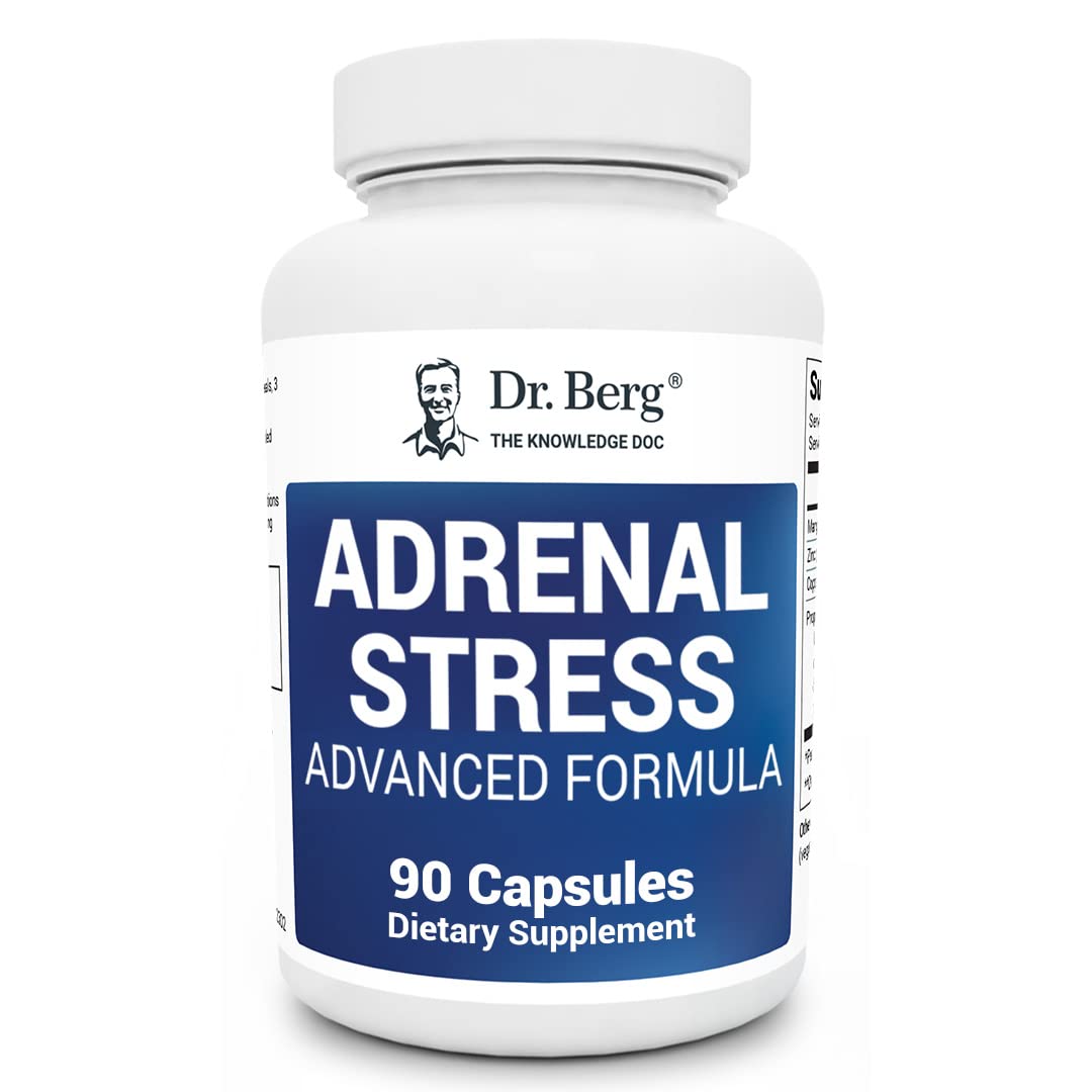Dr. Berg’s Adrenal Stress Advanced Formula - Adrenal Support Supplements for Stress Dr. Berg Nutritionals buy supplements canada