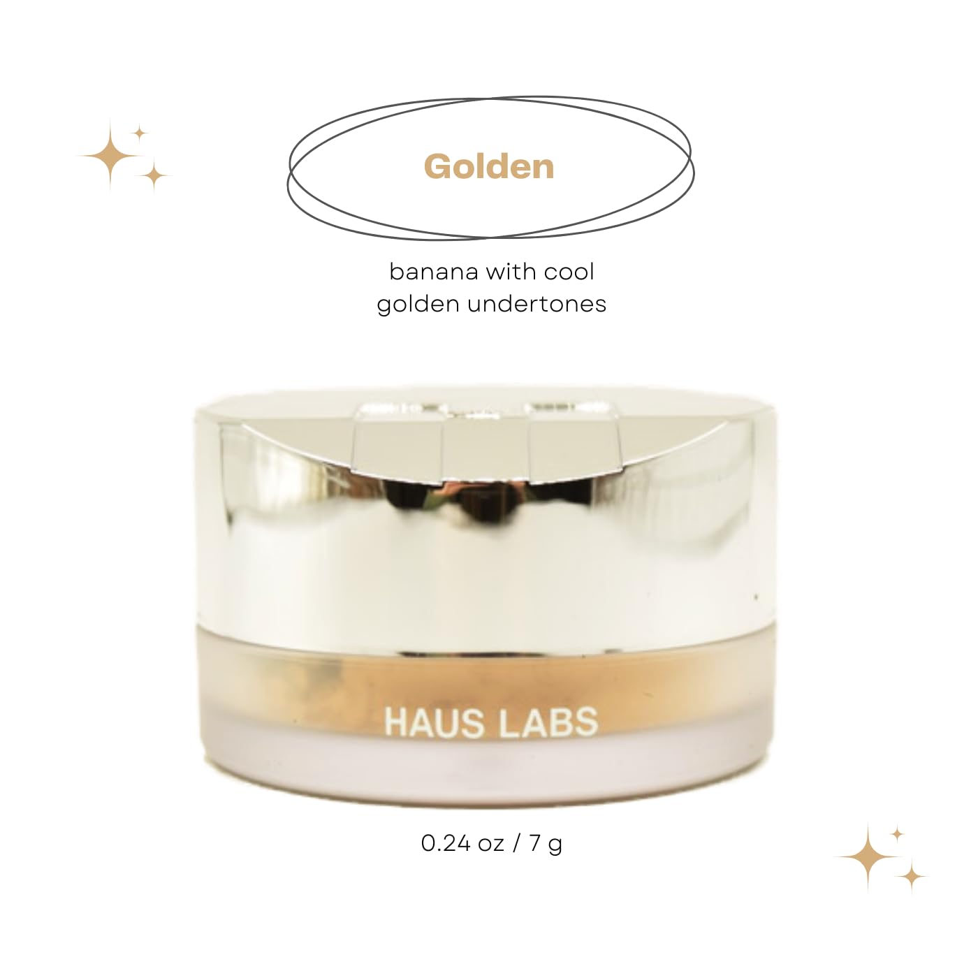 HAUS LABS BY LADY GAGA Bio-Blurring Talc-Free Loose Setting Powder Golden Haus Laboratories buy supplements canada