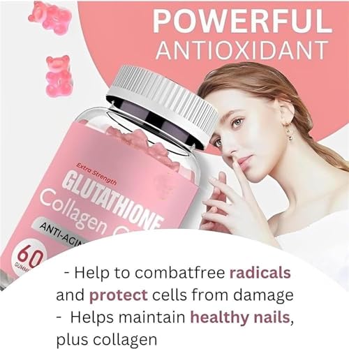 Glutathione Collagen Gummies,Glutathione Collagen Glow Gummies for Dark Spot,60 Pieces NNOVAT buy supplements canada