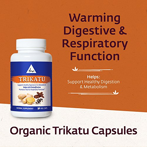 ISHA Organic Trikatu Supplements - Promotes Digestion and Metabolism, Supports Detoxification ISHA buy supplements canada
