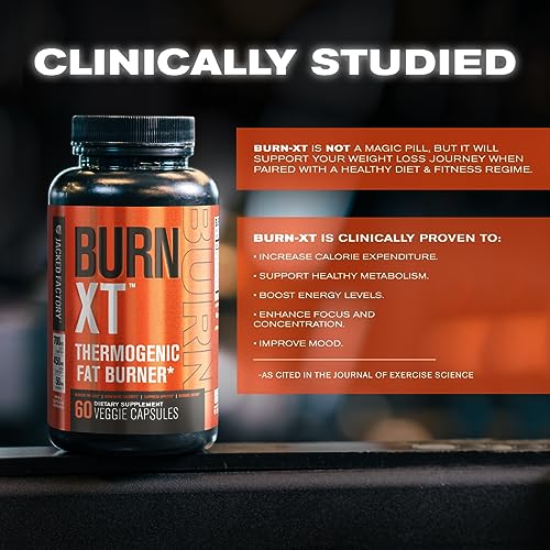 Burn-XT Clinically Studied Fat Burner & Weight Loss Supplement - Appetite Jacked Factory buy supplements canada