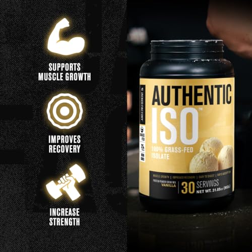 Jacked Factory Authentic ISO Grass Fed Whey Protein Isolate Powder - Low Carb Jacked Factory buy supplements canada