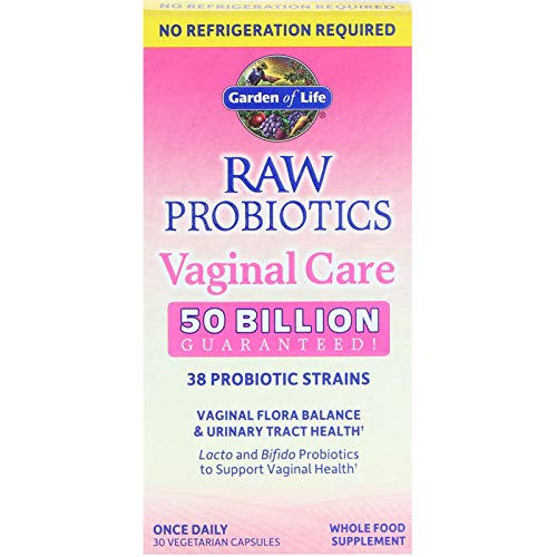 Raw Probiotics Vaginal Care, 30 Vegetarian Capsules - Garden of Life, promote yeast balance Garden of Life buy supplements canada