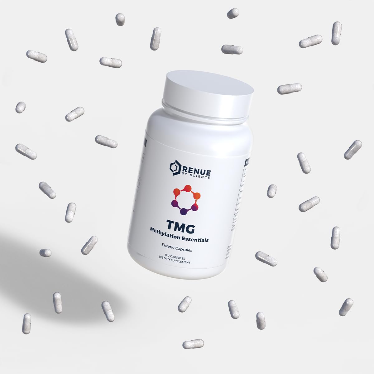 Renue By Science TMG | High Strength TMG Supplements | 120 Trimethylglycine Capsules - 900mg TMG per Serving with Vitamin B12 Vitamin B6 Folate & Zinc | Made in The USA & Third-Party Tested Renue By Science buy supplements canada