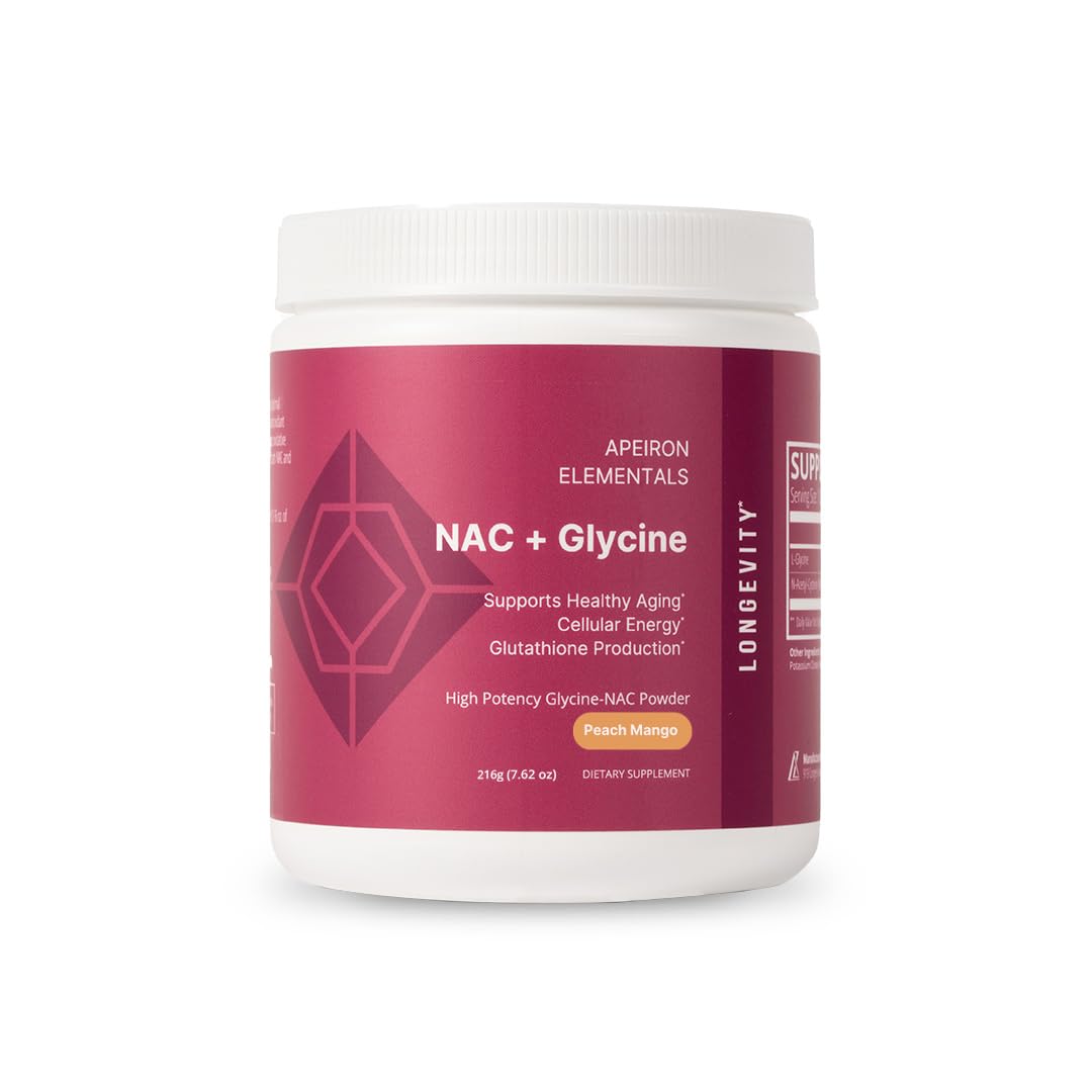 Apeiron Elementals NAC + Glycine Powder - 2500mg - Glutathione Production, Immune Support, & Cellular Energy Apeiron Elementals buy supplements canada