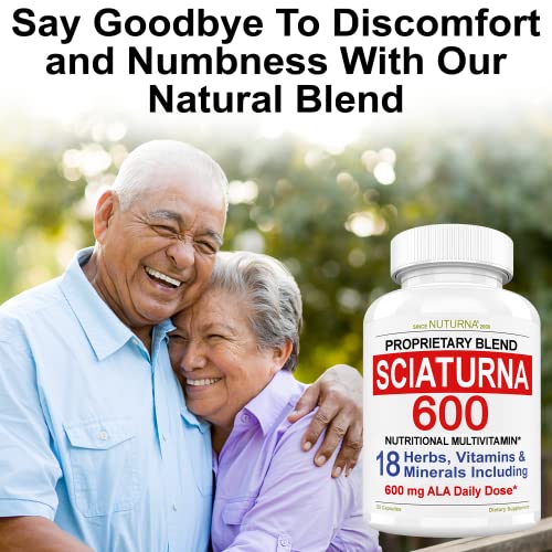 Sciatica Supplement with 600 mg Alpha Lipoic Acid - Sciatic Nerve Support Nuturna buy supplements canada