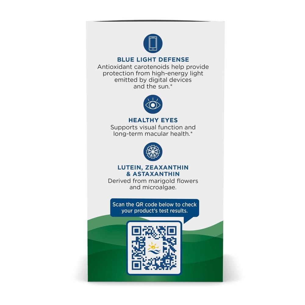 Nordic Naturals Blue Light Defense - 60 Soft Gels - Four Phytonutrients with Complementary Antioxidant Capacities - Supports Retinal Health, Visual Function - Non-GMO - 60 Servings Nordic Naturals buy supplements canada