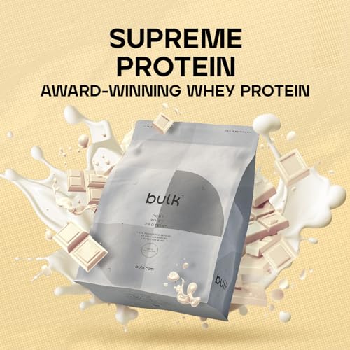 Bulk Pure Whey Protein Powder Shake, White Chocolate, 2.5 kg, Packaging May Vary Bulk buy supplements canada