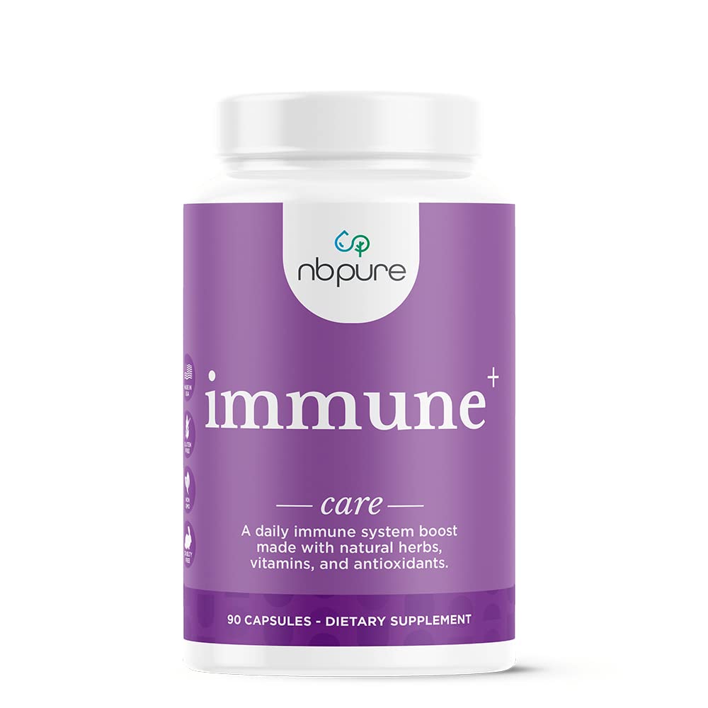 nbpure Immune+ Daily Immune System Supplement Boost, Immunity Supplement, 90 Count nbpure buy supplements canada