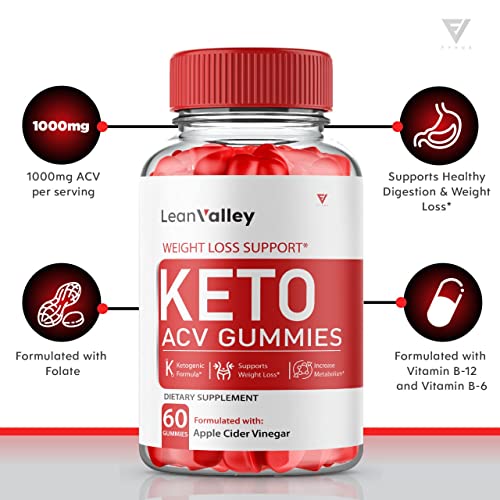 (2 Pack) Lean Valley Keto ACV Gummies Advanced Weight Loss Formula - Lean Valley Fyvus buy supplements canada