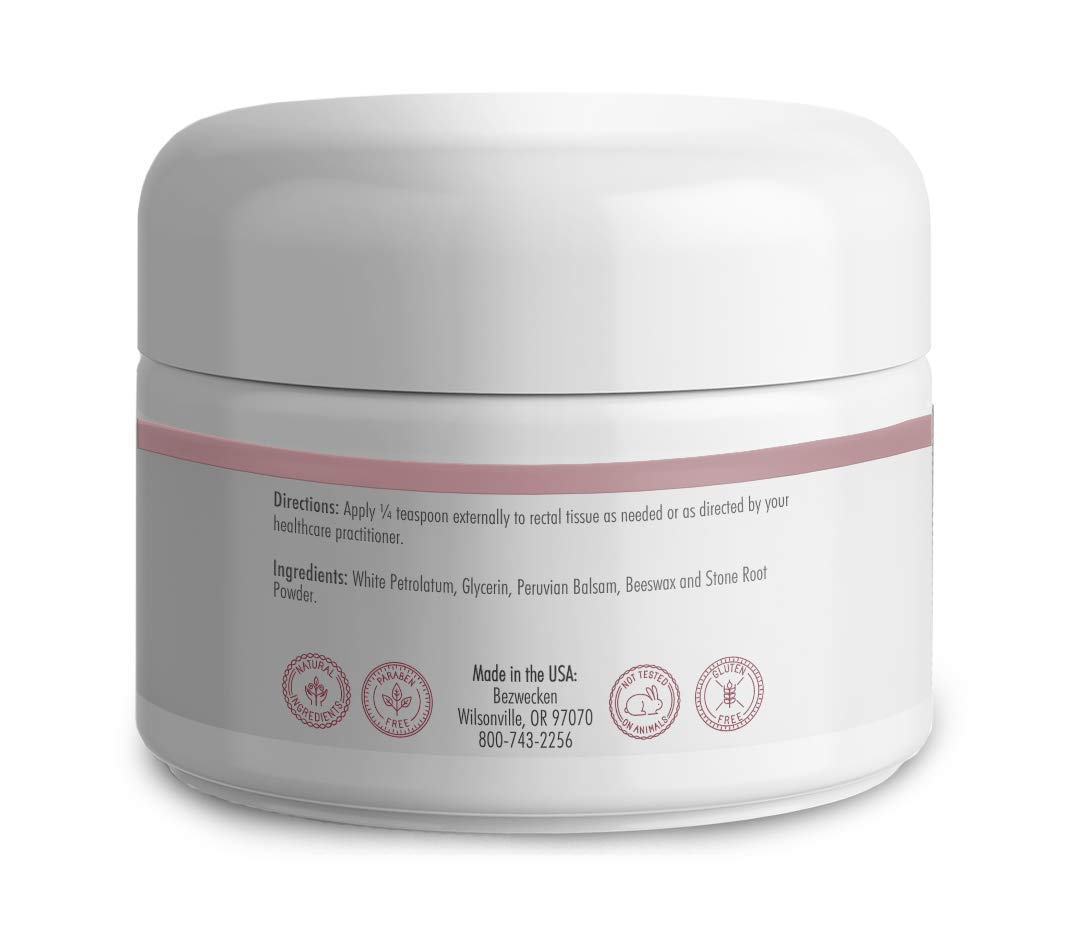 Bezwecken - HemStad - 2oz Crème - Professionally Formulated Hemorrhoid Relief - Safe, Natural, Paraben Free - 30 Day Supply Bezwecken buy supplements canada