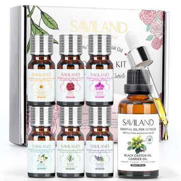 SAVILAND Essential Oils for Cuticle Nails: 100% Pure Natural Essential Oil Tea Tree Lavender Jasmine SAVILAND buy supplements canada