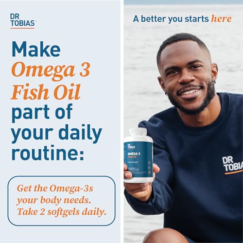 Dr. Tobias Omega-3 Fish Oil, Triple Strength, Supports Brain & Heart Health, 2000 mg Dr. Tobias buy supplements canada
