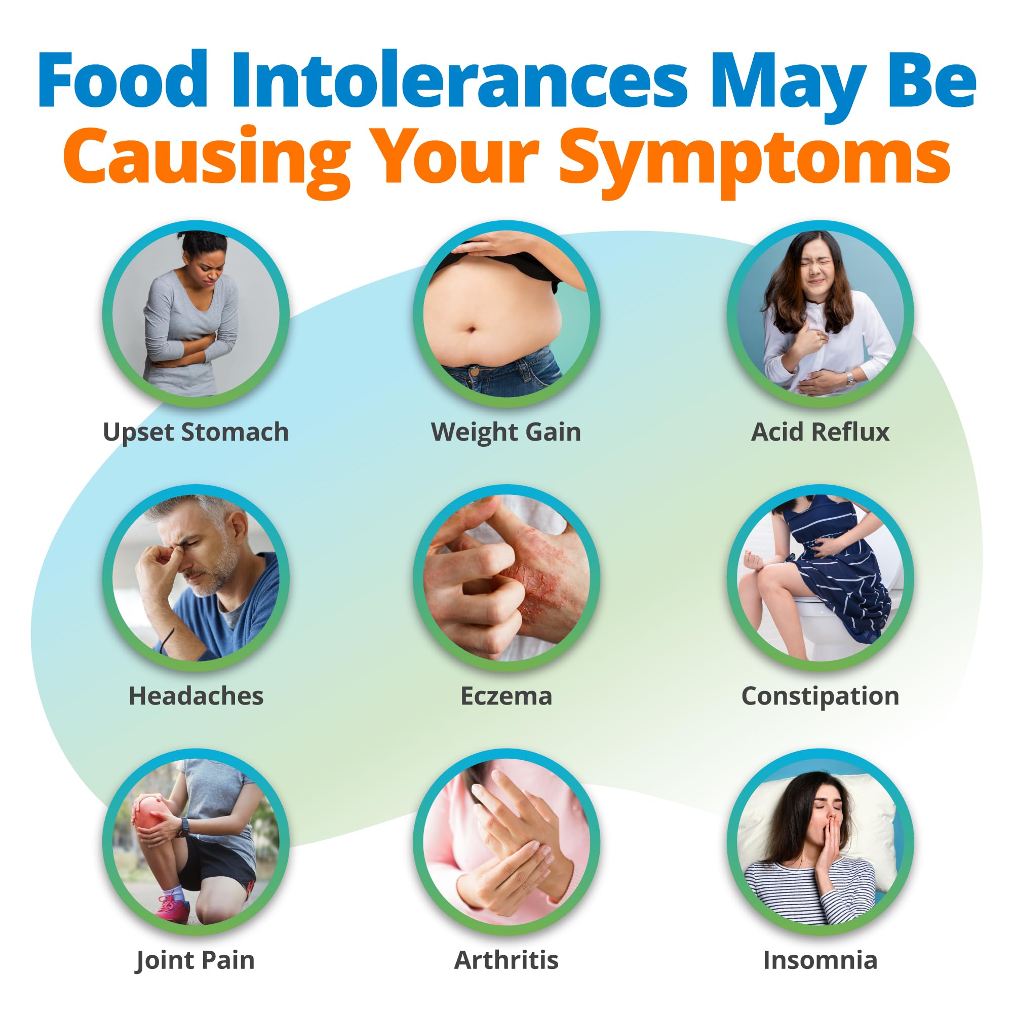 5Strands Gut Health Test for Adults & Kids, 500+ Items Tested, At-Home Hair Sample Screening for Food Intolerances Linked to Digestive Issues, Skin Irritation, Brain Fog & Headaches, Results in 4 Days - OzHealthStandard