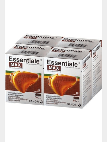 6× Sanofi Essentiale Max 600mg, Liver Health Support Protection 6x30 Capsules - OzHealthStandard