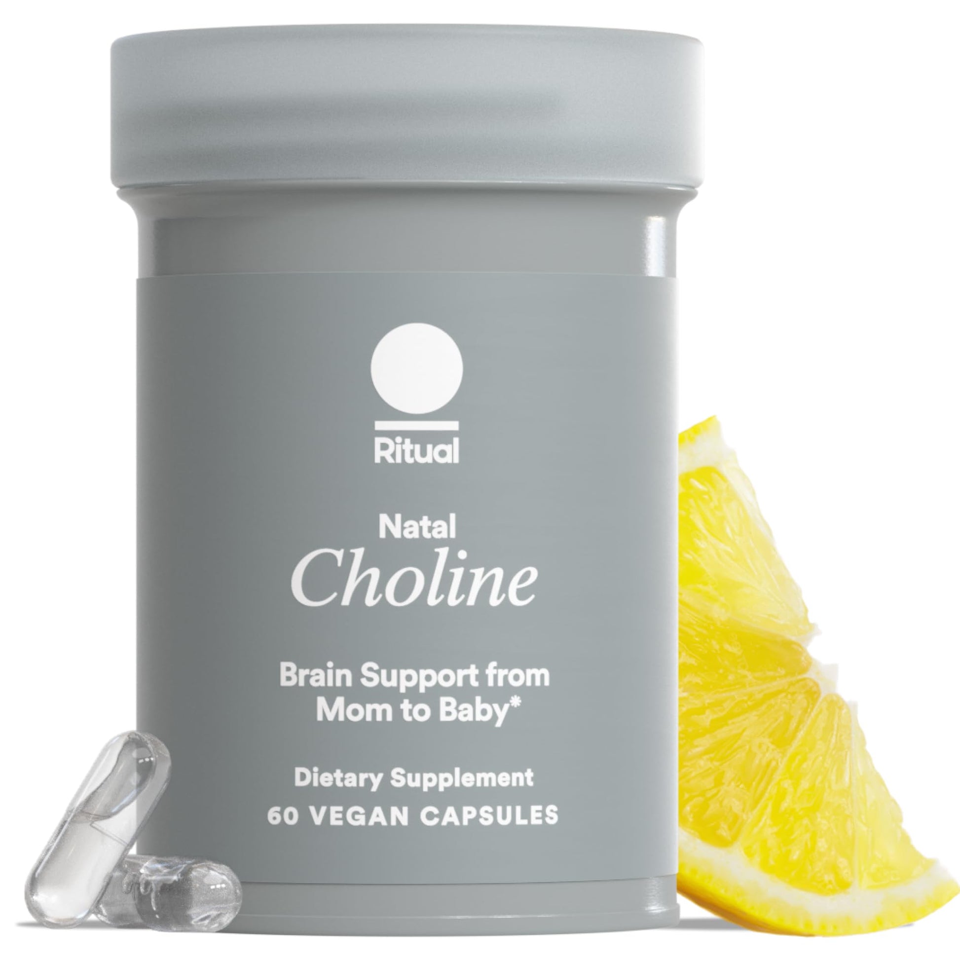 Ritual Natal Choline Supplement - 550mg - to Support Baby’s Cognitive Function When Taken During Pregnancy and Postpartum Choline Content in Breastmilk Ritual buy supplements canada